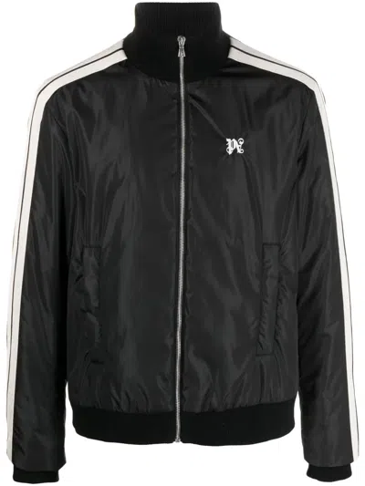 PALM ANGELS 经典LOGO刺绣衬垫飞行员夹克
