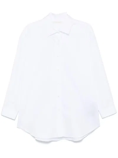 PALM ANGELS MONOGRAM-EMBROIDERED SHIRT