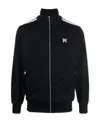 Palm Angels Onogram Track Jacket In Black