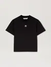 Palm Angels Monogram T-shirt In Black