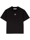 Palm Angels Monogram T-shirt In Black