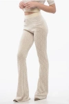Palm Angels Monogram Jacquard Knit Trousers