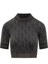 Palm Angels Monogram Knit Top