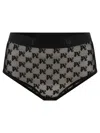 PALM ANGELS PALM ANGELS "MONOGRAM LACE" BRAZILIAN SLIP