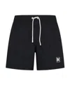 Palm Angels Swim Shorts In Black