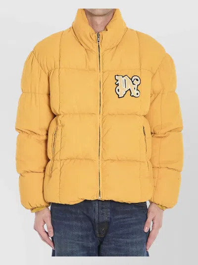 PALM ANGELS MONOGRAM PUFFER JACKET CORDUROY