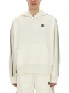 Palm Angels Monogram Embroidered Hooded Sweatshirt