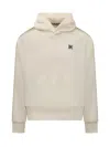 Palm Angels White Polyester Sports Sweatshirt In White