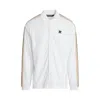 PALM ANGELS MONOGRAM TRACK LONG SLEEVE POLO