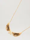 Palm Angels Monogram With Wings Necklace