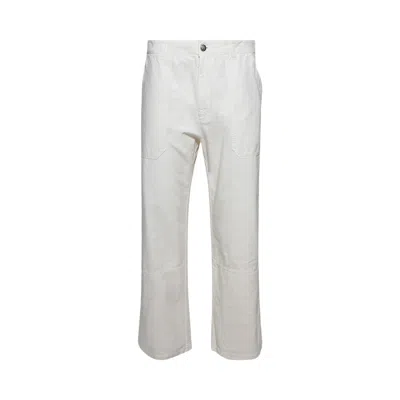 Pre-owned Palm Angels Monogram Workwear Pants 'off White' | Men's Size 46