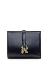 Palm Angels Monogram Wallet In Black