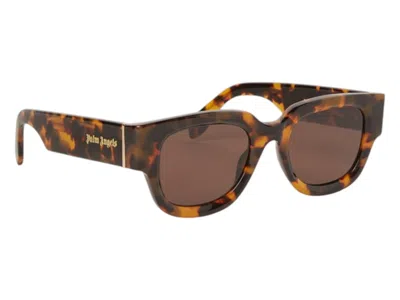 Pre-owned Palm Angels Monterey Sunglasses In Havana Brown (peri050s24pla0016064)