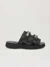 Palm Angels X Suicoke Moto-p Slides In Black