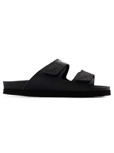 Palm Angels Mules  - Black/white - Leather