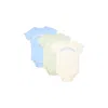 Palm Angels Multicolor Bodysuit Set For Baby Boy With Logo In Multicolor
