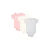 Palm Angels Multicolor Bodysuit Set For Baby Girl With Logo In Multicolor