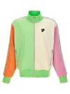 Palm Angels Multicolor Colorblock Track Sweatshirt In Multicolor