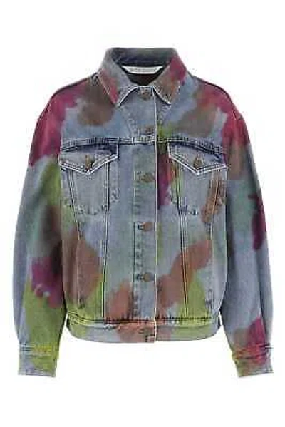 Pre-owned Palm Angels Multicolor Denim Oversize Jacket