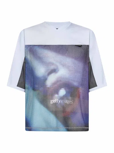Palm Angels Multicolor Getty Miami T-shirt