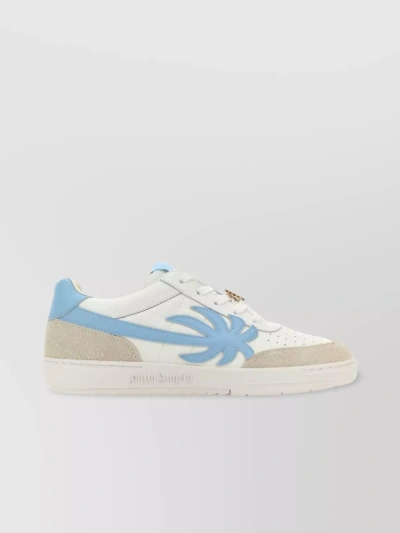 PALM ANGELS MULTICOLOR LEATHER UNIVERSITY SNEAKERS