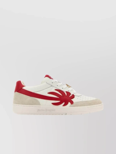 PALM ANGELS MULTICOLOR LEATHER UNIVERSITY SNEAKERS