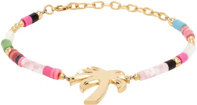 Palm Angels Multicolor Palm Beads Bracelet In Multicolor Go
