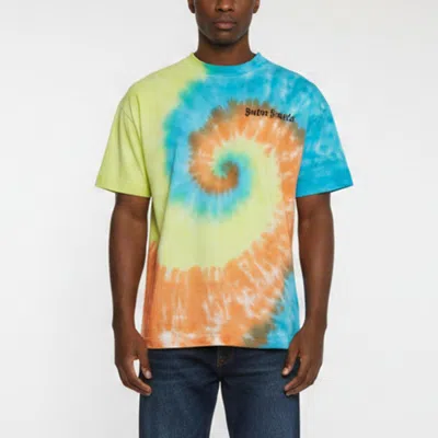 Pre-owned Palm Angels Multicolour Tie Dye Crewneck T-shirt M