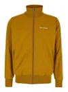 Palm Angels Jacket With Embroidery In Mustard