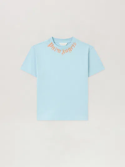 Palm Angels T-shirt Kids Color Blue