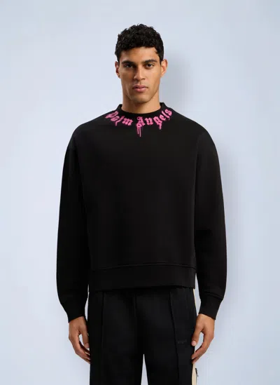 Palm Angels Men's Mini Sweatshirt - Spring/summer 2026 In Black