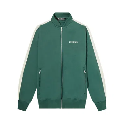 Pre-owned Palm Angels New Bomber Track Jacket 'forest Green'