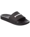 Palm Angels New Logo Pool Slide In Black