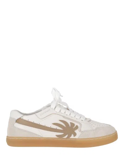 Palm Angels New Palm 1 White - Beige In Multi