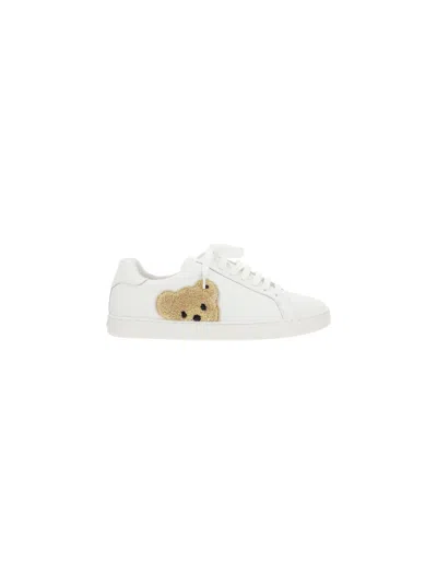 Palm Angels Teddy Bear Low-top Trainers In White