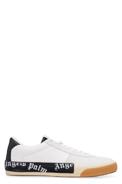 Palm Angels New Vulcanized Low-top Sneakers In White