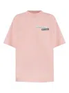 Palm Angels Logo Printed Crewneck T-shirt