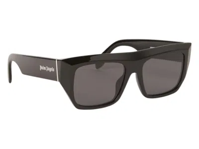 Pre-owned Palm Angels Niland Sunglasses In Black Dark Grey (peri052s24pla0011007)
