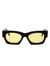 Palm Angels Full Frame Sunglasses In Black  