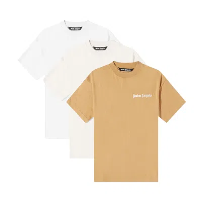 Pre-owned Palm Angels Nude Shades Tripack Classic Tees 'multicolor' | Multi-color | Men's Size Xl