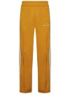 PALM ANGELS ORANGE TECHNICAL FABRIC TRACK TROUSERS