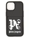 Palm Angels Monogram Iphone 15 Pro Max Case In Black