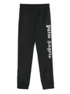 Palm Angels Logo-print Track Pants In Black  