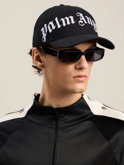 Palm Angels Overlogo Cap In Black