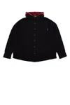 Palm Angels Hoodie Check In Blackblack