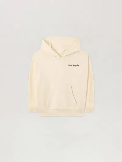 Palm Angels Sweater Kids Color White In Brown