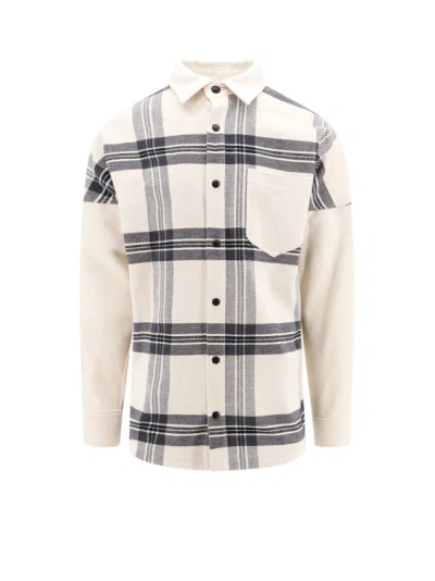 PALM ANGELS OVERSIZE MADRAS SHIRT