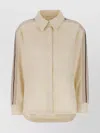 Palm Angels Track Shirt With Side Bands