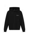 Palm Angels Brand-embroidery Kangaroo-pocket Relaxed-fit Cotton-jersey Hoody In 1003