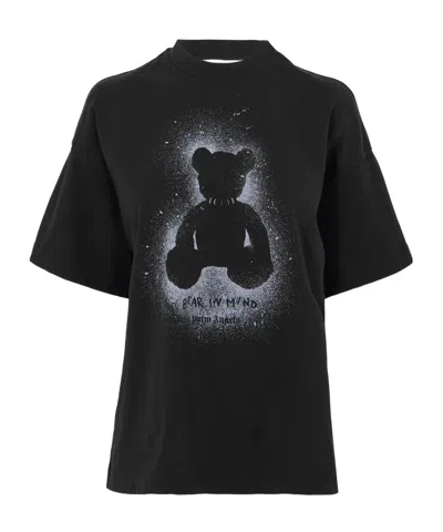 Palm Angels Oversized T-shirt In Black